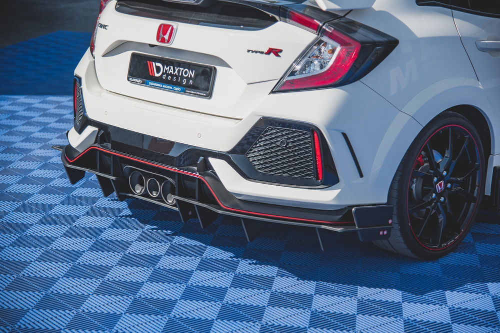 Rennen Haltbarkeit Heckansatz Honda Civic Type-R Mk10 / Mk10 Facelift
