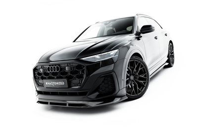 Prepreg Carbon Fiber Front Diffusor Audi SQ8 / Q8 S-Line Mk1 Facelift