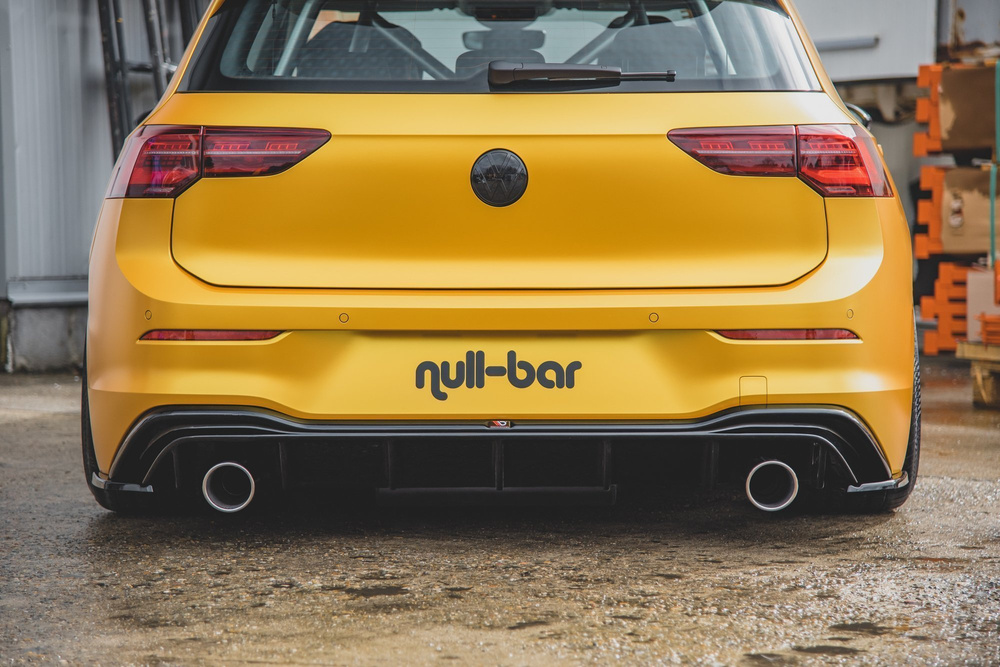 Heckansatz (GTI LOOK) mit Auspuff Volkswagen Golf Mk8