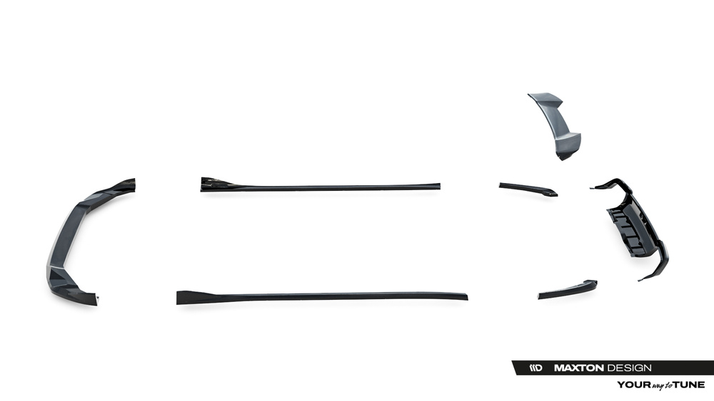 Diffusor Satz BMW X3 M F97 Facelift