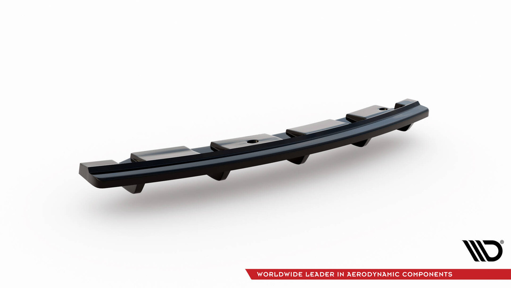 Hinten Splitter BMW 5 F11 M-PACK (mit zwei Einzel AUSPUFFENDROHR)