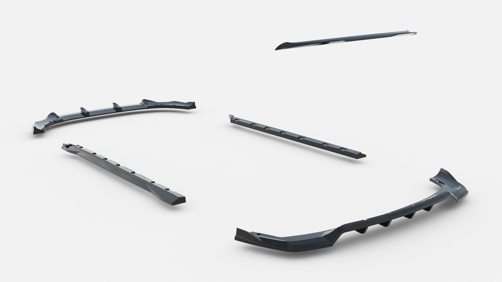 Diffusor Satz MG HS Mk1 Facelift