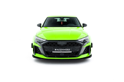 Street Pro Splitter + Flaps + Flaps Audi RS3 Sportback 8Y Facelift