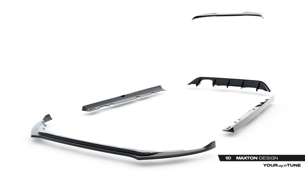 Diffusor Satz V.1 Ford Fiesta ST Mk8 Facelift