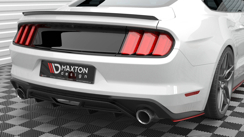 Heck Diffusor Seite V.2 Ford Mustang GT Mk6 Facelift