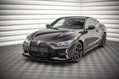 Street Pro Splitter + Flaps BMW 4 M-Pack / M440i G22 / G23 / G22 Facelift / G23 Facelift