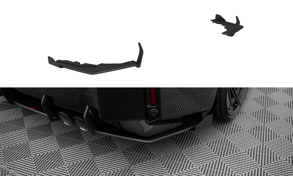 Street Pro Heck Diffusor Seite V.1 + Flaps BMW M2 G87