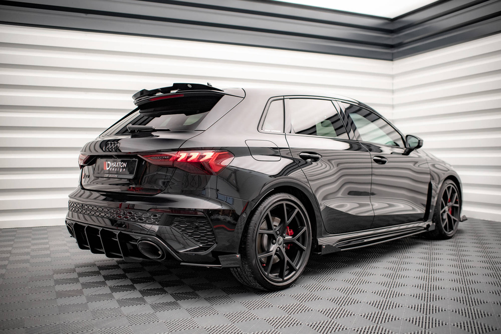 Street Pro Heck Diffusor Seite + Flaps Audi RS3 Sportback 8Y