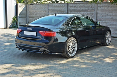 Hinten Splitter Audi A5 Coupe / Sportback S-Line 8T (mit einem vertikalen Balken)