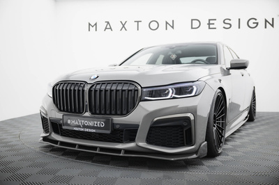 Prepreg Carbon Fiber Front Diffusor + ABS Diffusor BMW 7 M-Pack G11 Facelift