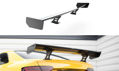 Carbon Spoiler With Internal Brackets Uprights  Audi A5 Coupe 8T