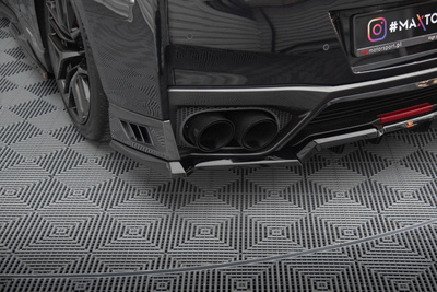 Heck Diffusor Seite Nissan GTR R35 Facelift