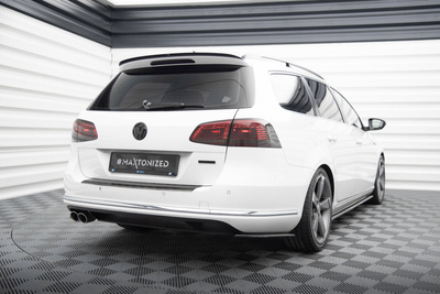 Heck Diffusor Seite Volkswagen Passat Variant B7