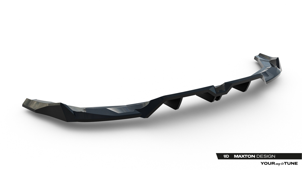 Hinten Splitter (mit einem vertikalem balken) V.1 Audi RS3 Sportback 8Y Facelift