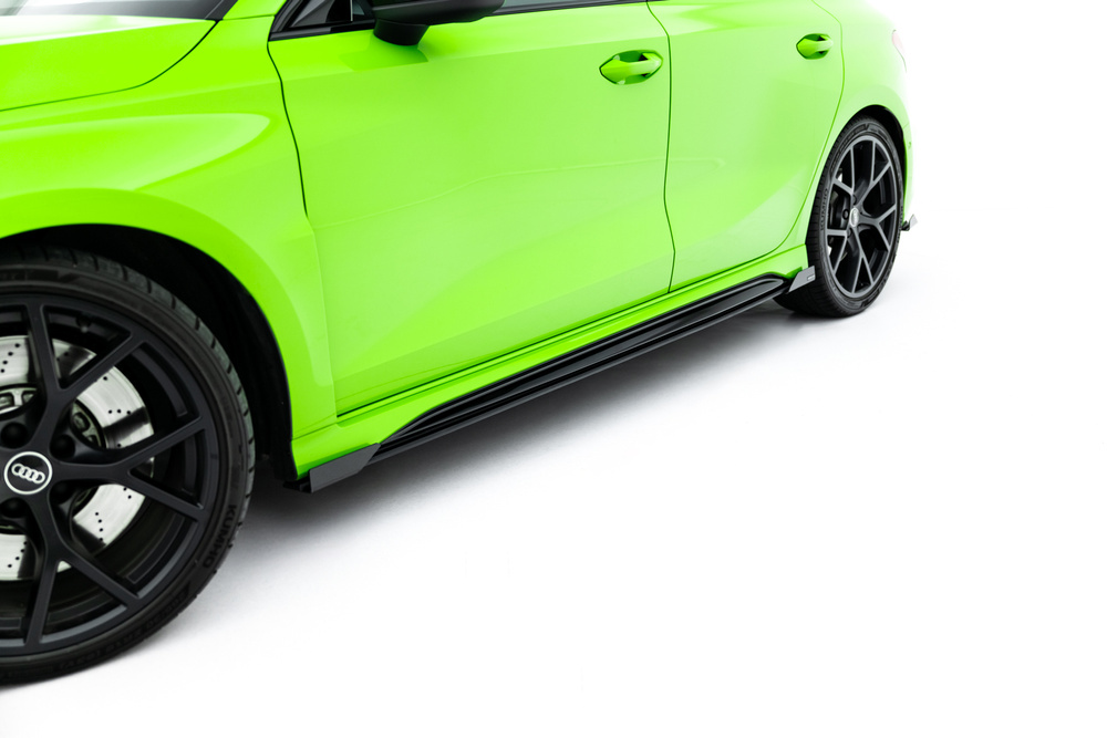 Street Pro Seitenschweller Diffusor + Flaps Audi RS3 Sportback 8Y Facelift