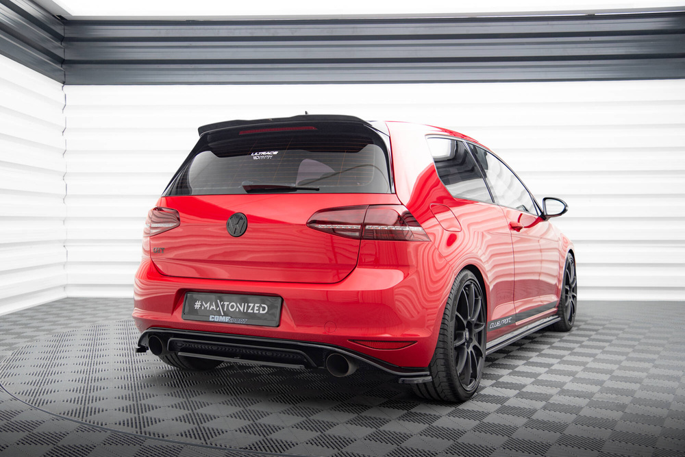 Heck Diffusor Seite Volkswagen Golf GTI Clubsport Mk7