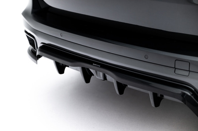 Hinten Splitter (mit einem vertikalem balken) BMW X5 M-Pack G05