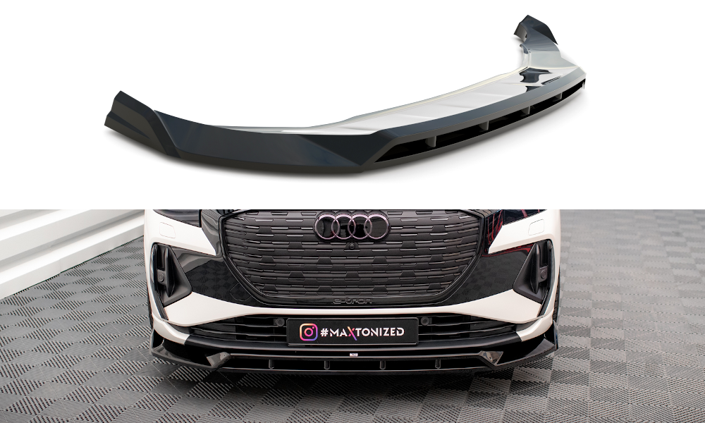 Front Diffusor V.2 Audi Q4 e-tron Sportback S-line Mk1