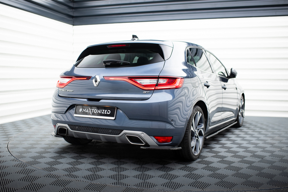 Heck Diffusor Seite Renault Megane Mk.4 GT-Line