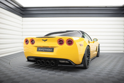 Heck Diffusor Seite Chevrolet Corvette Widebody C6