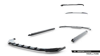 Diffusor Satz Peugeot 408 Mk1