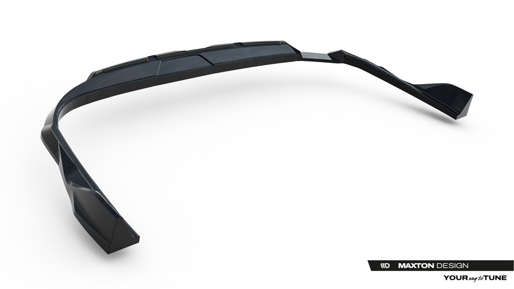 Hinten Splitter (mit einem vertikalem balken) V.2 Audi A6 S-Line C9
