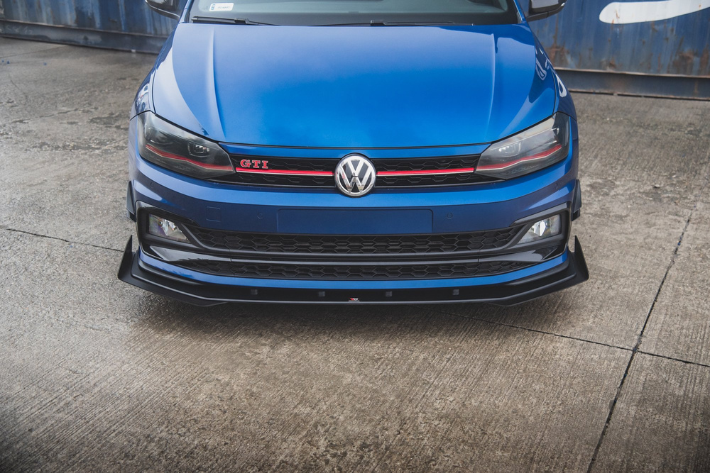 Street Pro Splitter + Flaps Volkswagen Polo GTI Mk6