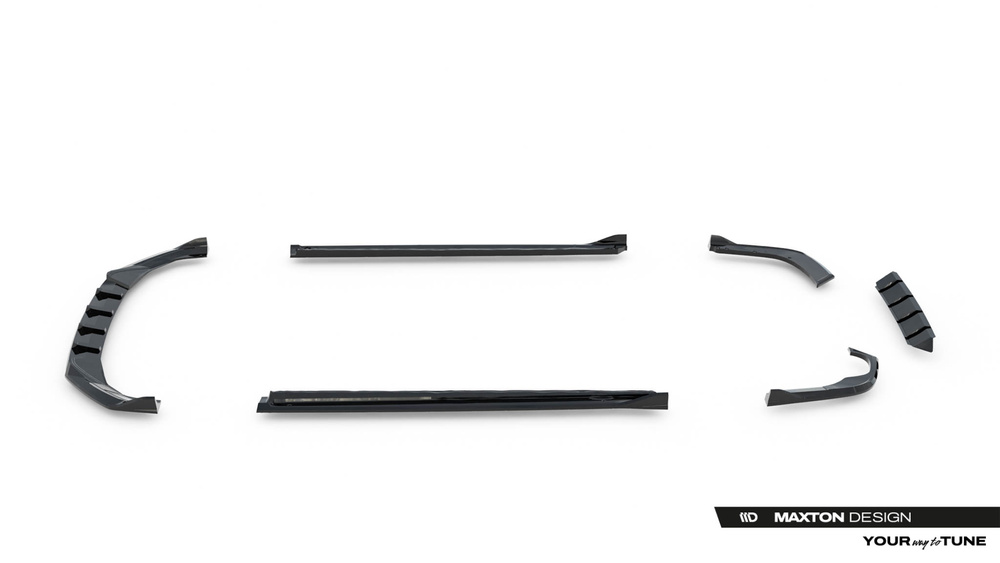 Diffusor Satz V.2 Skoda Superb Sportline Mk4