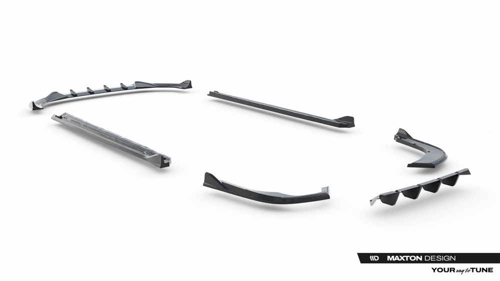 Diffusor Satz V.2 Skoda Superb Sportline Mk4