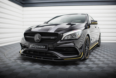 Street Pro Splitter + Flaps + Flaps Mercedes-AMG CLA 45 Aero C117 Facelift