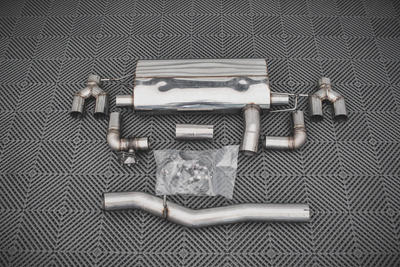 Heckansatz V.3 + Milltek Sport Auspuffverlängerung BMW M135i F40