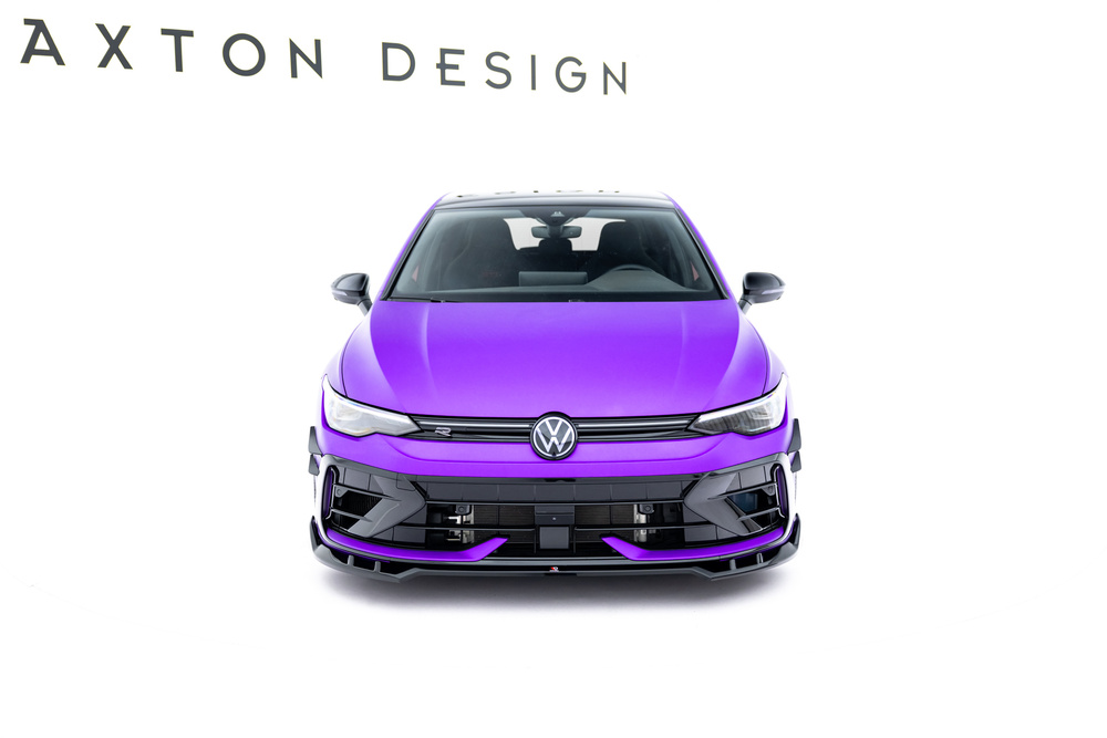 Front Diffusor V.1 Volkswagen Golf R Hatchback Mk8 Facelift