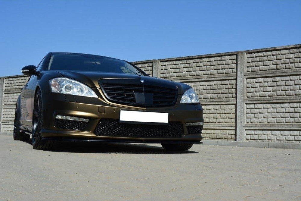 FRONT DIFFUSOR MERCEDES S-CLASS W221 AMG