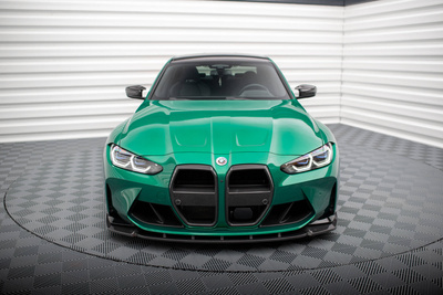 Prepreg Carbon Fiber Front Diffusor V.1 BMW M3 Sedan / Touring G80 / G81