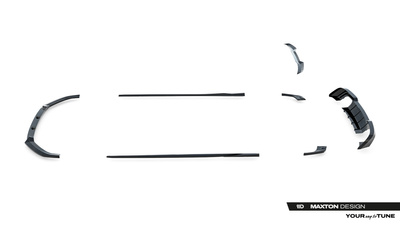 Diffusor Satz Audi S3 Sportback 8V Facelift