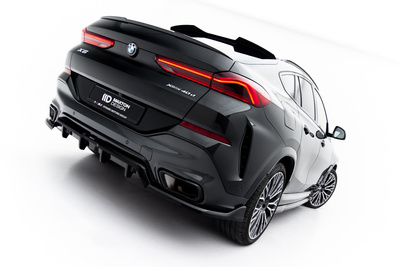 Hinten Splitter (mit einem vertikalem balken) V.2 BMW X6 M-Pack G06 Facelift