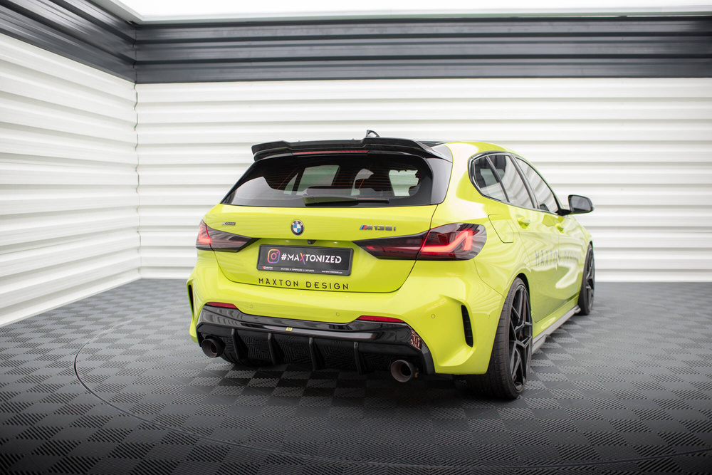Heckansatz V.3 BMW 1 F40 M-Pack/ M135i / 128ti (Version mit Einzelauspuff auf zwei Seiten)