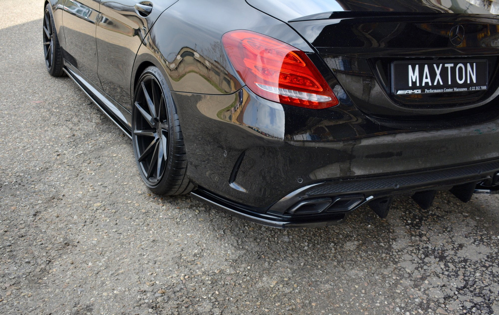 Heck Diffusor Seite Mercedes-AMG C 43 Sedan W205 Facelift