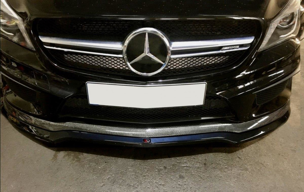 FRONTDIFFUSOR v.1 MERCEDES CLA 45 AMG C117 (VOR FACELIFT)