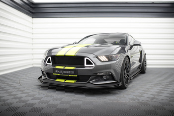 Street Pro Splitter + Flaps + Flaps Ford Mustang GT Mk6