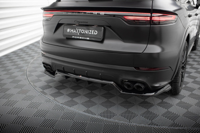 Hinten Splitter (mit einem vertikalem balken) Porsche Cayenne Sport Design Mk3