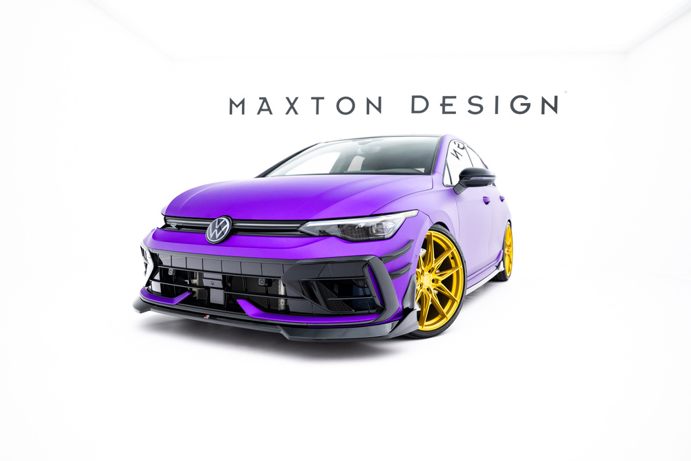 Diffusor Satz V.6 Volkswagen Golf R Hatchback Mk8 Facelift