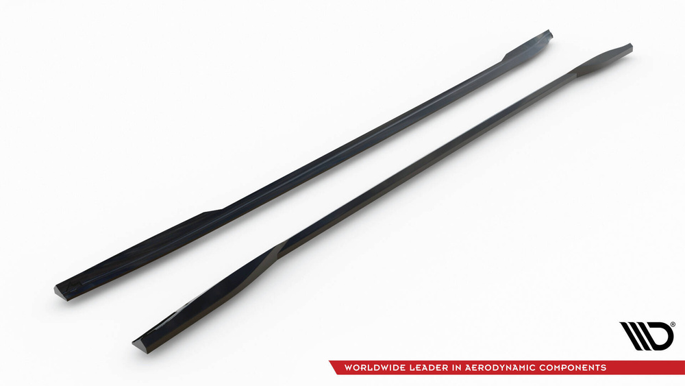 Seitenschweller Diffusor V.2 Tesla Model 3 Performance Mk1 Facelift 