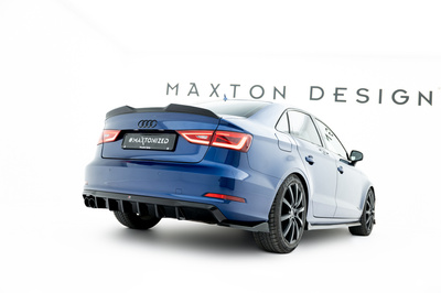Heck Diffusor Seite Audi A3 Sedan 8V