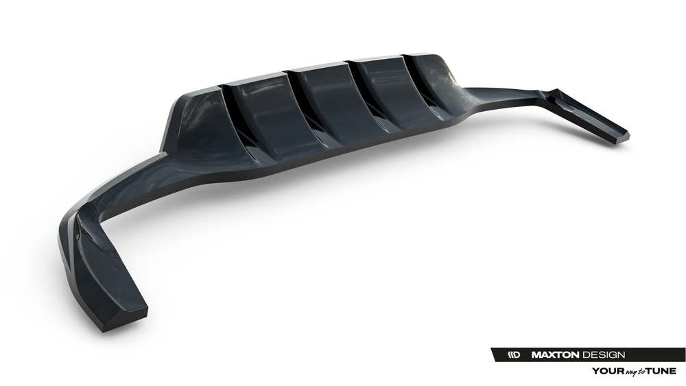 Hinten Splitter (mit einem vertikalem balken) Mercedes-Benz GLA 45 AMG X156 Facelift