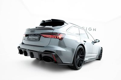 Prepreg Carbon Fiber Heckansatz Audi RS6 C8  (version without towbar)
