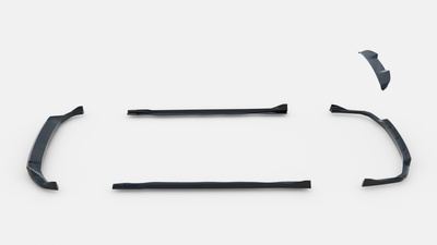 Diffusor Satz BMW X7 M-Pack G07 Facelift