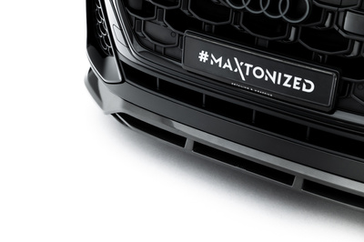 Prepreg Carbon Fiber Front Diffusor Audi SQ8 / Q8 S-Line Mk1 Facelift