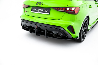 Street Pro Heckschurze + Flaps Audi RS3 Sportback 8Y Facelift
