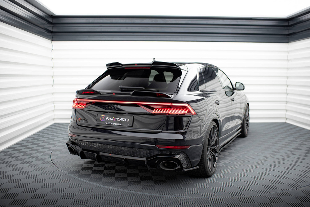 Niedriger Spoiler Cap 3D Audi Q8 / RSQ8 / SQ8 / Q8 S-Line Mk1